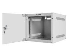 Lanberg 10" 4U 280x310mm sivi zidni rack ormar (flat pack)