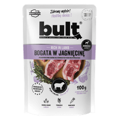 BULT BULT mokra hrana za psa janjetina vrećica 30x100g punopravna