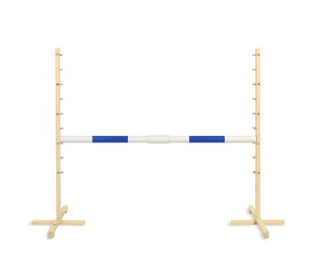 BB Prepona za skakanje za hobi konja 160 cm, v-120 cm, plava greda
