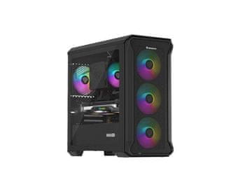 Genesis Obudowa Genesis Irid 503 ATX Micro s prozorom, usb 3.0, argb