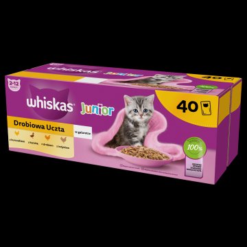 Whiskas Whiskas Junior piletina u želeu 40x 85g