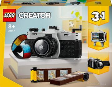 LEGO Creator 31147 3-u-1 Retro fotografski fotoaparat
