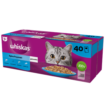 Whiskas Whiskas Adult riblji zalogaji vrećice 40x85g