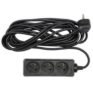 TOYA Vorel produžni kabel crni U.3g*5.0m /kućni