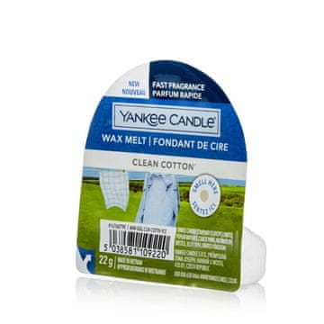 Yankee Candle Clean Cotton - novi mirisni vosak za taljenje