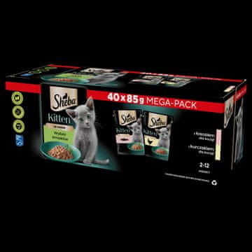 Sheba Sheba Kitten izbor okusa vrećice 40x85 g