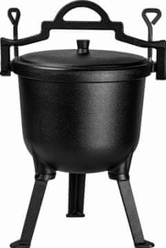 Kraft&Dele Lovački kotao / Lonac od lijevanog željeza 8L KD4186
