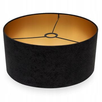 Moderan zlatni velur abažur 40 cm