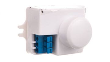 Kanlux Rolf Mini JQ-L Mikrovalni senzor pokreta 1200 VA Za površinsku montažu Domet do 10 m 360° 140° 2-2000 lx IP20 Bijela 08822