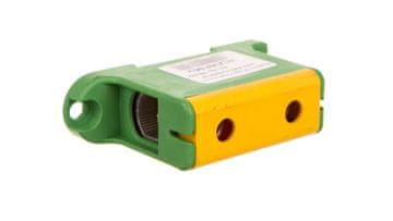 Razvodni blok 1-polni AL/CU 16-95mm2 žuto-zeleni za ravnu i montažu na šinu WLZ35P/95/z 48.597