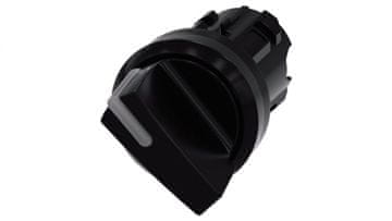 Siemens 2-pozicijska sklopka 22 mm crna, nepovratna O-I, moguće pozadinsko osvjetljenje, plastika IP69k, sirius ACT 3SU1002-2BF10-0AA0