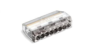 Simet SCP8 brzi konektor, idealan za spajanje punih i višežilnih žica, 8-pinski, 4 mm, 24 A, 450 V, 88000007S /50 kom/