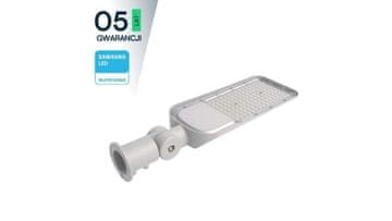 LED ulična svjetiljka 100W 11480lm 4000K Samsung LEDs IP65 siva 5 godina jamstva podesivi nosač 2120426