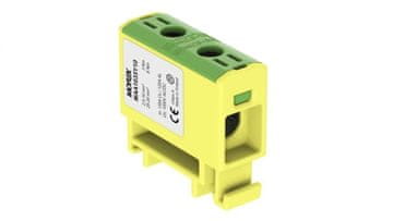 EK OTL35 konektor, žuto-zeleni, 1xAl/Cu, 2,5-35mm2, 1000V AC / 1500V DC, univerzalni priključak, MAA1035Y10