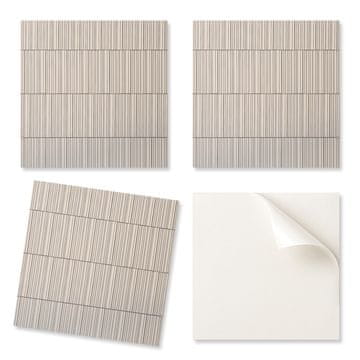 COLORAY Komplet vinilnih pločica, jednostavna montaža, paralelne linije na pozadini 20x20x20 cm