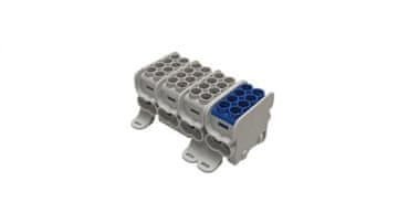 EK Razvodni blok HLAK25 (MAG) 4P siva, plava 2xAl/Cu 25mm+16mm 1000VAC/1500VDC MAG4253AB0