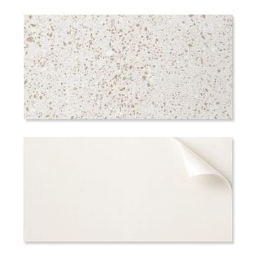COLORAY Dekorativne samoljepljive vinilne pločice s uzorkom sitnog kamenja 10x40x20 cm