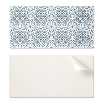 COLORAY Komplet vinilnih zidnih pločica s biljnim uzorkom u ornamentima 6x60x30 cm