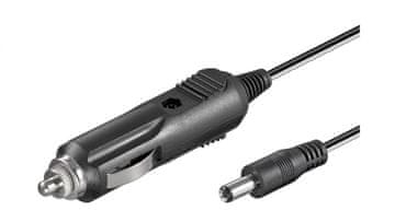 Goobay Kabel za upaljač za automobil 1,8 m - utičnica za upaljač - DC utikač (5,50 x 2,10 mm) 12019