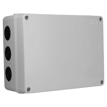 NADGRADNA KUTIJA S UTVORNICAMA 250X200X115 MM HERMETIČKA IP66 S MEMBRANOM