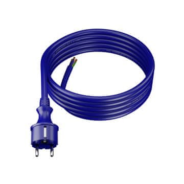 GUMENI KABEL H07BQ-F 4M 3X2.5MM2 16A IP44 KONSTRUKCIJA PLAVA