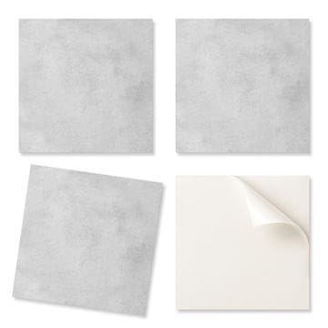 COLORAY Komplet samoljepljivih PVC pločica s teksturom sirovog betona 4x50x50 cm