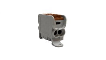 EK Razvodni blok HLAK25 (MAG) 1P smeđi 2xAl/Cu 25mm+16mm 1000VAC/1500VDC MAG1251C00