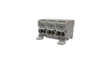EK Razvodni blok HLAK25 (MAG) 3P sivi 2xAl/Cu 25mm+16mm 1000VAC/1500VDC MAG3253A00