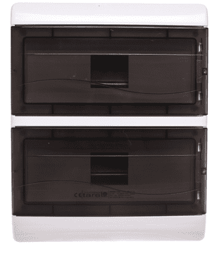 Modularna razvodna ploča 2x13 nadžbuknih PE i N priključaka 4x16+10x10mm2 IP40 6664-126