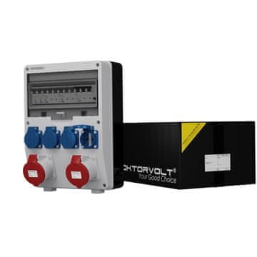 DOK RAZVODNA ORMA ZGRADE TD S/FI 2X32A 4X230V SCHUKO UTIČNICE ERBETKA