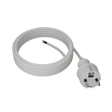 KABEL ZA NAPAJANJE S RAVNIM UTIKAČEM 5M 3x1MM2 16A IP44 BIJELI