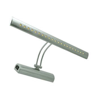 Ideus Podesiva kromirana zidna svjetiljka 40,5 cm 4 W LED 4000K 354 lm IP20 brena 03068