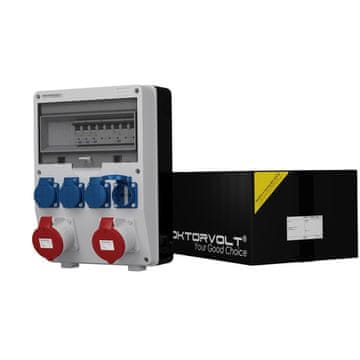 DOK RAZVODNA ORMA ZGRADE TD S 2X32A 4X230V SCHUKO UTIČNICE ERBETKA