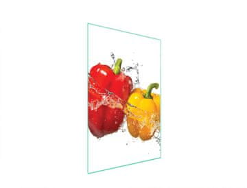 STAKLENA DASKA ZA REZANJE 35x52 Pepper