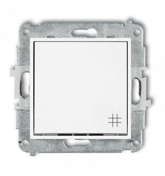 MINI Łącznik krzyżowy biały MWP-6