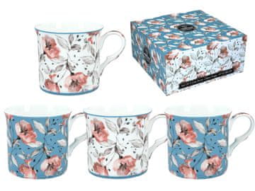 SET OD 4 PORCULANSKE ŠALICE WINDRUSH FLOWERS SET ZA KAVU I ČAJ