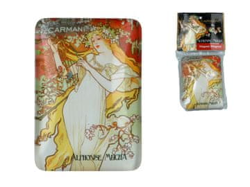 Carmani ALFONS MUCHA MAGNET ZA HLADNJAK LJETNA SLIKA SUVENIR POKLON