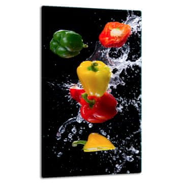 STAKLENI TANJUR PLOČA STOLA 30x52 PEPPER