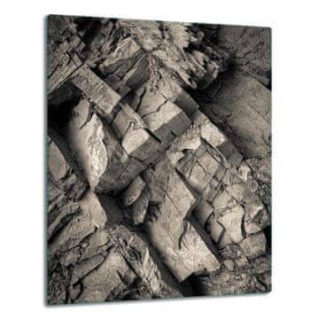 STAKLENA PLOČA PLOČA STOLA 40x52 ROCK