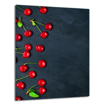 STAKLENI TANJUR PLOČA STOLA 40x52 VOĆE
