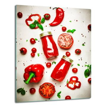 STAKLENI TANJUR PLOČA STOLA 40x52 PEPPER