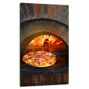 STAKLENI TANJUR PLOČA STOLA 30x52 PIZZA