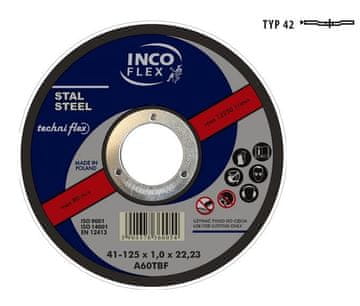 Incoflex METALNI DISK 125*3,2 V.