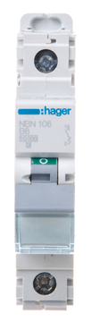 Automatski osigurač 1P B 6A 10kA AC NBN106