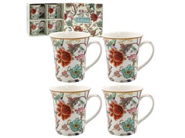 SET OD 4 PORCULANSKE ŠALICE ANTHINA POKLON SET ZA KAVU I ČAJ