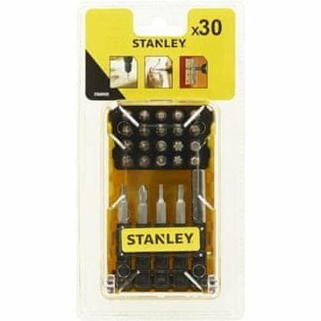 Stanley set bitova od 30 dijelova + držač
