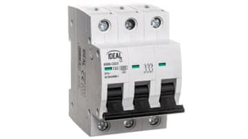 Kanlux Automatski osigurač 3P C 63A 6kA AC KMB6-C63/3 VDE 23166