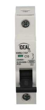 Kanlux Automatski osigurač 1P C 10A 6kA AC KMB6-C10/1 VDE 23145