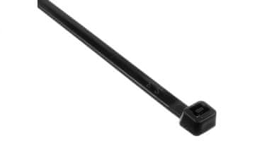 Haberkorn Crna kabelska vezica OPK 4.8-160-C /100 kom/