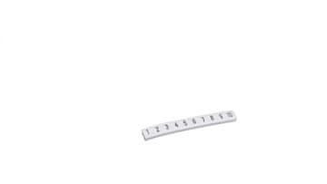 Simet Marker DK 1/Z5 /1-10/ bijeli 89278006 (100 kom.)